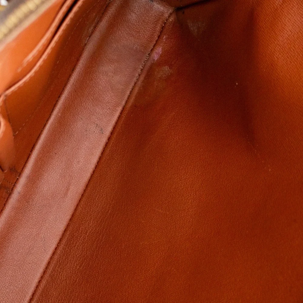 Louis Vuitton Monogram Briefcase Vintage Business Bag France Leather Laptop Case - Picture 11 of 13